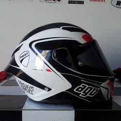 Project Diavel: AGV Corsa Circuit - Right Side - April 2015