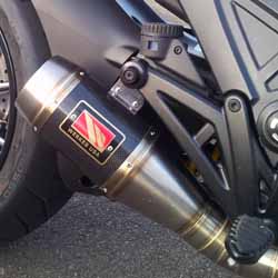 Project Diavel: Competition Werkes Carbon Fiber Exhaust - March 2015