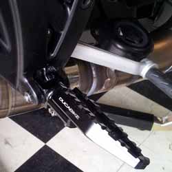 Project Diavel: DUCABIKE Brake Side Peg - April 2015