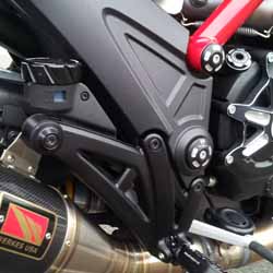 Project Diavel: Close up of the Right Side of the Bike - April 2015