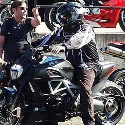 Project Diavel: Test Ride at MotoCorsa - October 2014