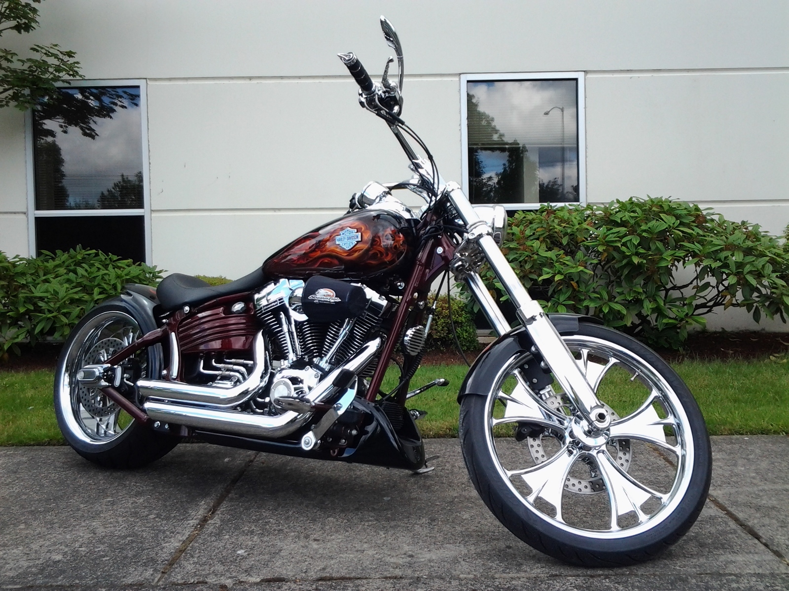 Modified Rocker C Project is Complete PM Wheels, Custom Paint, and more Harley Davidson Forums