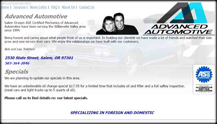 Advanced Automotive Site