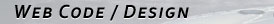 Web Coding / Design