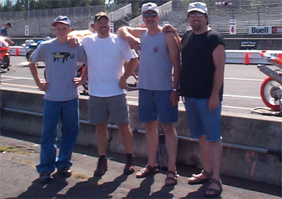 Friends at PIR in 2001